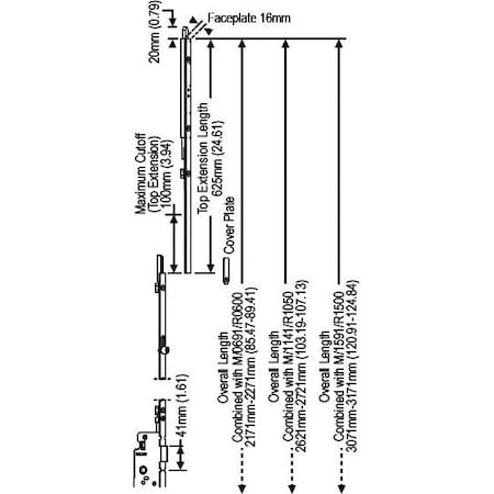 Strybuc Manual Top Shootbolt Ext 850-8778623